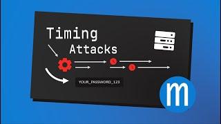 Cracking passwords using ONLY response times | Secure Python