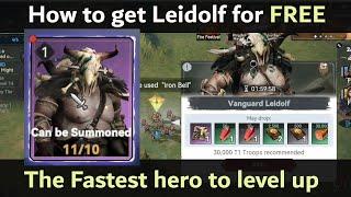 How to get Leidolf for FREE || Viking Rise Leidolf || Viking Rise Tips
