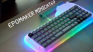 MiniCat69 by Epomaker | DangKeebs Melon Milk Tactile Switch