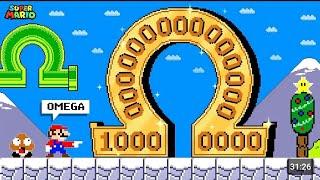 Super Mario Bros. But Mario Can Turn Everything into Omega (and More!), mario Maker