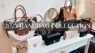 MY LUXURY HANDBAG COLLECTION 2023 + SUBSCRIBER GIVEAWAY!  Hermes, Dior, Chanel, Goyard, LV, Prada!