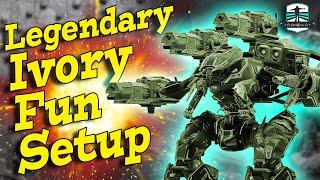 Legendary Ivory Pathfinder Build Is INSANE  War Robots Best Setup