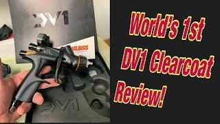 World's First Devilbiss DV1 Clearcoat Gun, REVIEW & RAW Reactions!