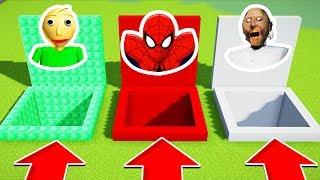 DO NOT CHOOSE THE WRONG HOLE (BALDI,SPIDERMAN,GRANNY) (Xbox360/PS4/XboxOne/PE/MCPE)