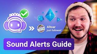 ULTIMATE Sound Alerts Beginners Guide | Bits, Channel Points, Follows & more [2023]