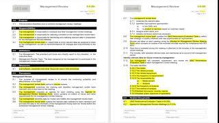 ISO 9001 Management Review Meeting Toolkit