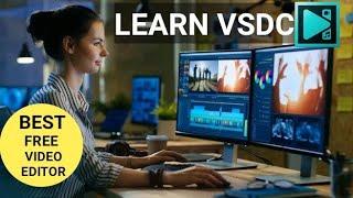 VSDC Video Editor Tutorial 2022 - Learning Video Editing for beginners
