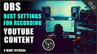 Best OBS Setting for Recording YouTube Content