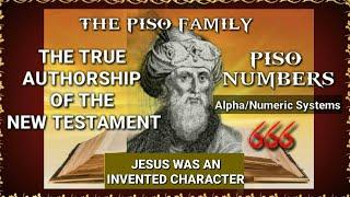 Part 2 | 666 Piso Number In The New Testament | Piso Family In The New Testament Invention Of Jesus