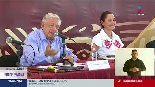 López Obrador asegura que la transición está garantizada | Imagen Noticias Fin de Semana con Enrique