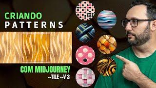 Renda Extra: Como criar Patterns para vender e ganhar dinheiro usando Midjourney em 2023