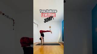  Level Five   Advanced Yoga HANDSTAND CHALLENGE  Can You Pike Jump? 