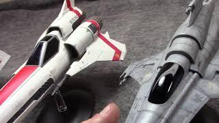 Comparing MK I, MK II, & MK VII Vipers From Battlestar Galactica