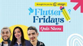 Flutter Fridays Community Quiz Show #2 ft. Roaa Khaddam