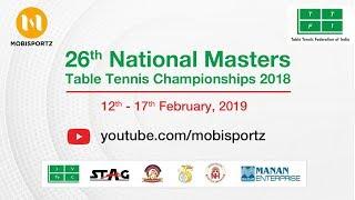 Prasad Dunakhe (MHR) Vs Ram Tambe (TELG) - 26th National Master TT Championship 2018