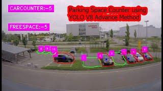 The Future of Parking: Innovative Space Counting Systems Revealed | yolov8 parking space counter