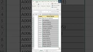 Excel Simple and Easy Tricks #shortsvideo #excel #trendingshorts #tipsandtricks #viralvideo