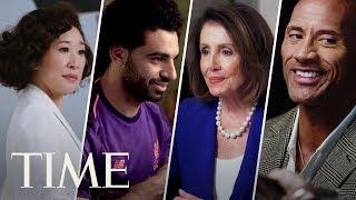 Inside TIME 100 Cover Shoots: Dwayne Johnson, Mohamed Salah, Sandra Oh, Nancy Pelosi & More | TIME