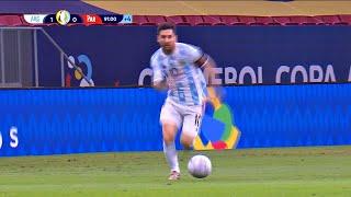 Lionel Messi vs Paraguay (Copa America 2021) English Commentary - 1080i HD