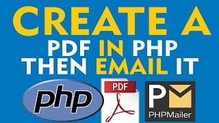 PHP Contact Form with PDF attachment sent using PHP Mailer