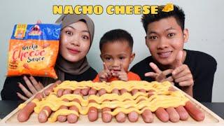 MUKBANG SOSEJ with NACHO CHEESE ,FARISH SUKA ‼️