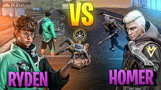 ( RYDEN VS HOMER ) WHO IS BEST? || FREE FIRE BEST ACTIVE SKILL CHARACTER