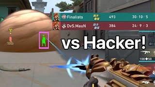 MauN vs Hacker 【Valorant Mobile Radiant Ranked POV】