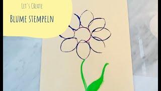 Leoli´s Kinderzimmer: BLUME STEMPELN