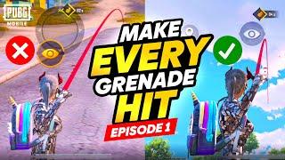 How to Land Long-Range Grenades 100% | Chinese Pro Tips | BGMI & PUBGM