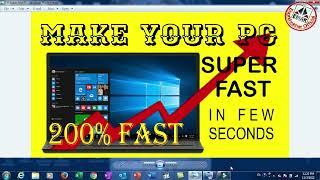 Make Your Computer & Laptop 200% Faster for FREE How to speed up your windows