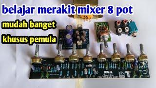 Cara Merakit Mixer 8 Pot. kusus pemula