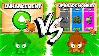 New ENHANCEMENT MONKEY vs UPGRADE MONKEY (BTD 6)