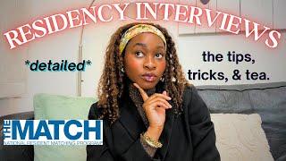 Residency Interview Tips 2025: THE ULTIMATE GUIDE *DETAILED*