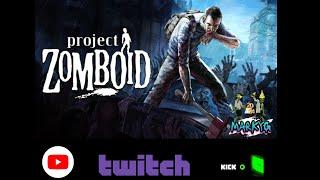 TRYING PROJECT ZOMBOID FOR THE FIRST TIME! LIVE #projectzomboid