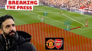 Tactical Analysis : Manchester United 1-1 Arsenal | A Closely Contested Battle |