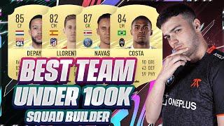 BEST TEAM UNDER 100K ON FIFA 21!! META SQUAD BUILDER FOR ULTIMATE TEAM + FUT CHAMPS!!