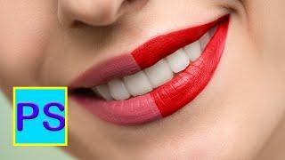 1-Min How to create Realistic Lipstick in Photoshop | photoshop tutorial