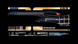 Star Trek: The Next Generation LCARS Display Screensaver 10 Hours