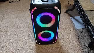 ONN Large Party Speaker 2  (Gen 2.0) First Look and Light Demo