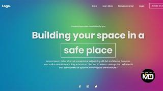 Animated Aurora Gradient Background with CSS -Build a Website with Animated Aurora Background #css
