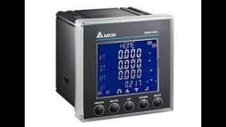 DPM-C501L Delta Energy meter Modbus Communication With HMI #PLC #HMI #ENERGYMETER #VFD #SERVO