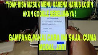 FRP BYPASS AKUN GOOGLE SAMSUNG J2 PRIME CARA MELEWATI VERIFIKASI AKUN GOOGLE SETELAH HP HARD RESET