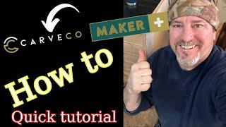 #9 Grouping many vectors inside a border. Mastering Carveco in minutes.