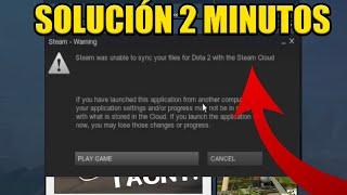 como ARREGLAR el ERROR de SINCRONIZACION en STEAM