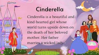 Cinderella || English stories || Short stories in english || Fairy tales || Moral Stories|| Podcast