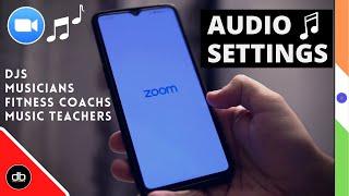 HOW TO SETUP ZOOM FOR MUSIC | BEST AUDIO SETTINGS FOR ZOOM MEETINGS WITH MUSIC | DJing live on ZOOM