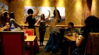 Belly Dancing at the Turkish Restaurant