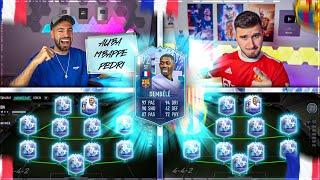 FIFA 22: DEMBELE FUT FANTASY Squad Builder Battle  IamTabak vs Wakez !!