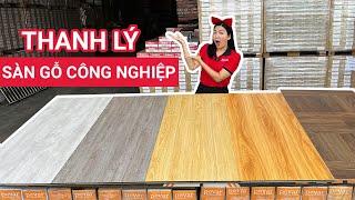 Thanh lý sàn gỗ công nghiệp giá sốc - Giảm giá đến 50% tại kho Kosmos