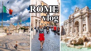 Rome Travel Vlog 2nd part | lots of exploring, eating | Italy vlog 2023